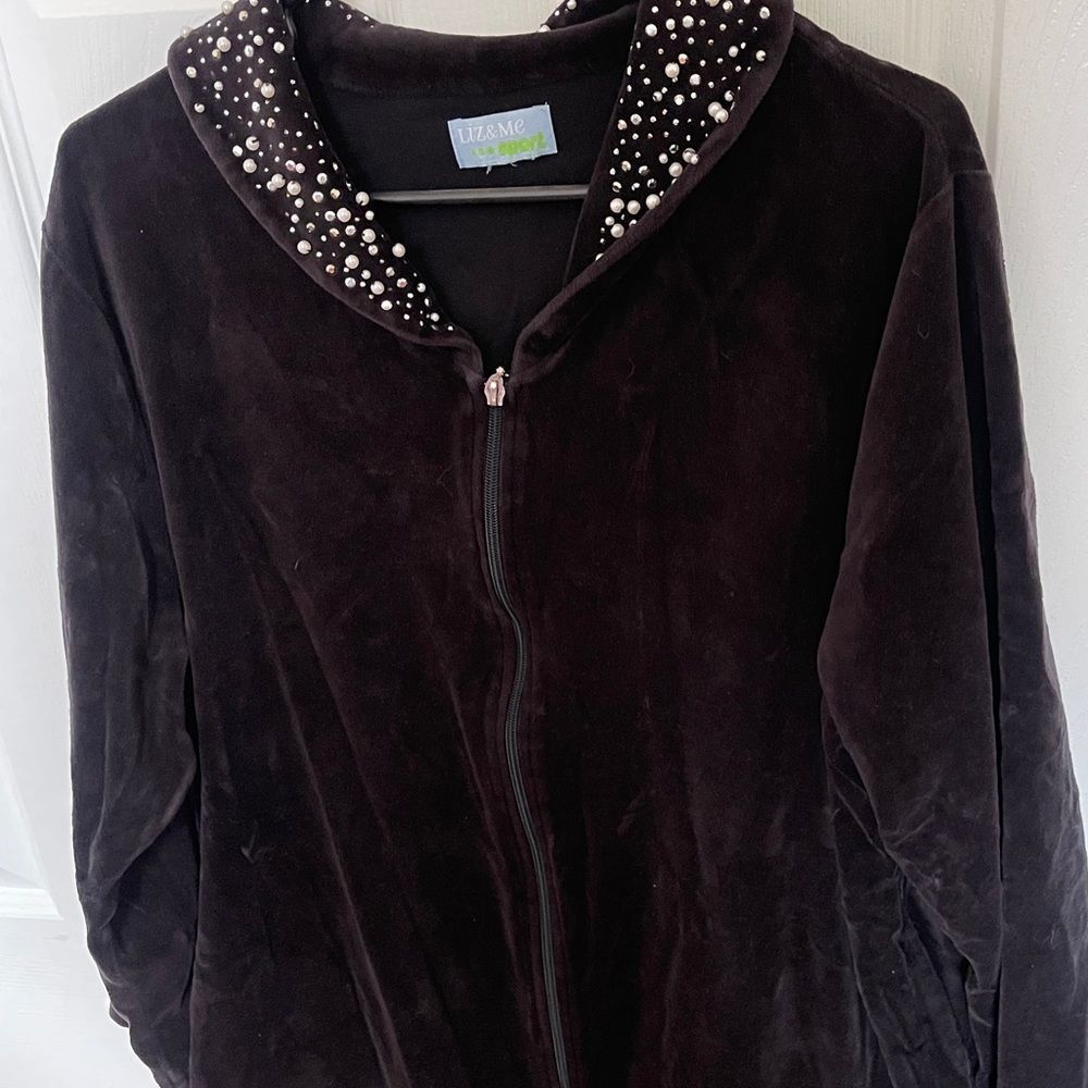 Velour jacket